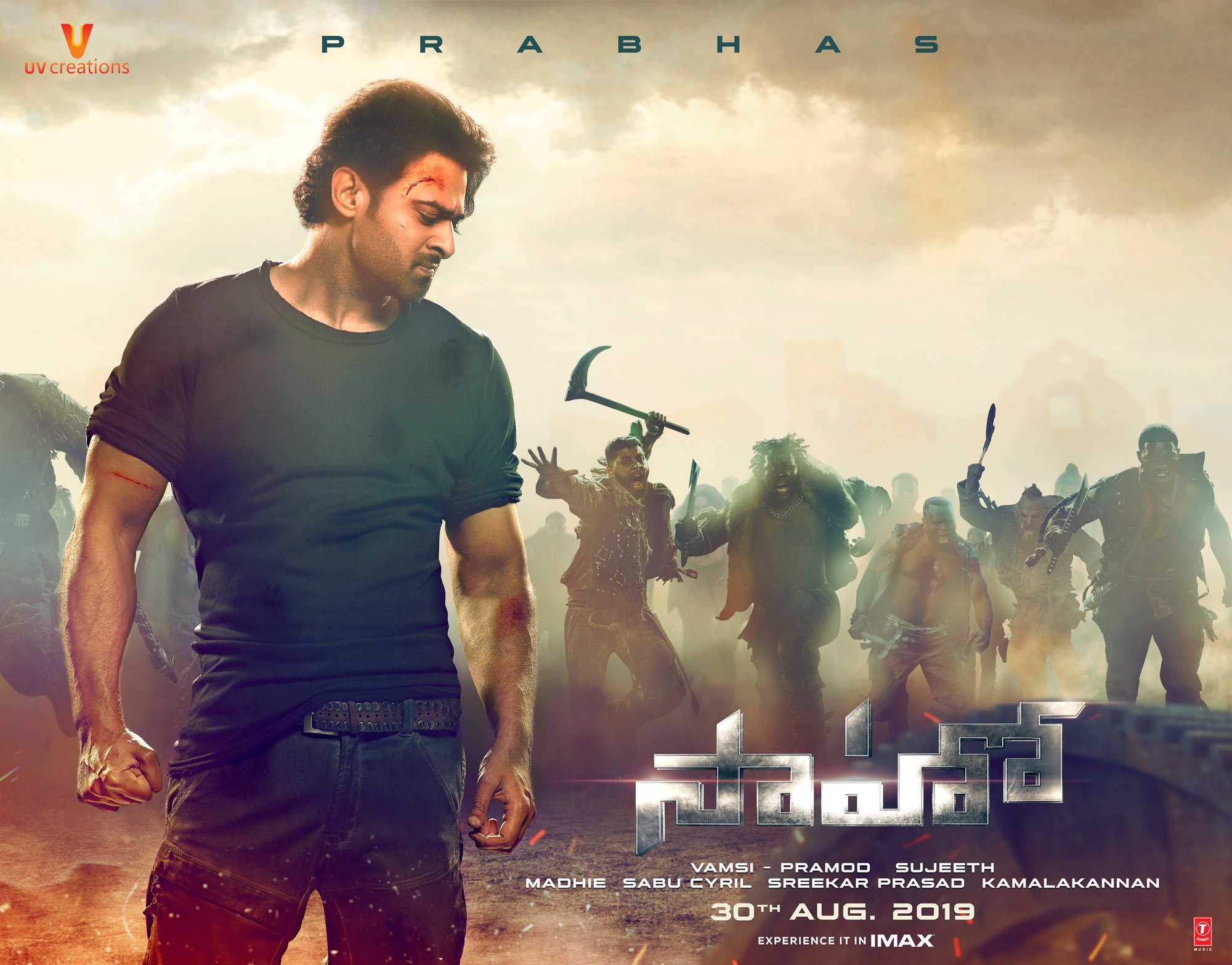 Prabhas Sahoo Is All Set Release And Here Are the Amazing Posters and Trailer of Sahoo