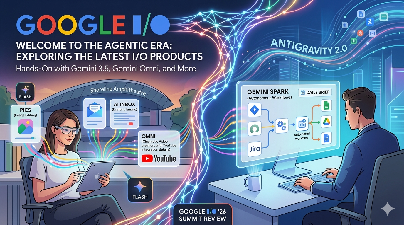 Welcome to the Agentic Era: A Deep Dive Into the Groundbreaking Google I/O Products of 2026