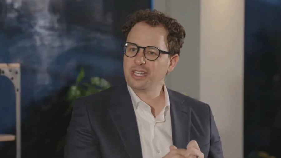 Amodei at the World Economic Forum — the same argument now aimed at labs and governments