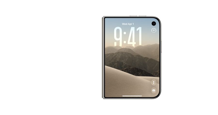 Duo inner display — the 7.6-inch canvas the $1,999 price is actually for