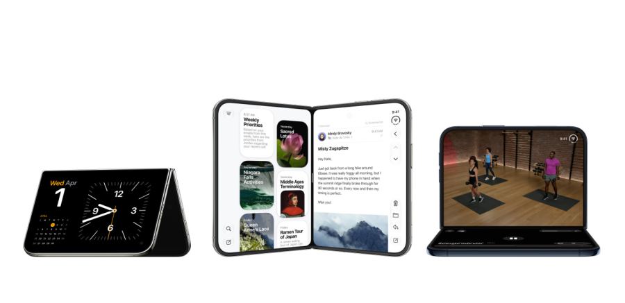 Two-pane Duo layout — the October 23 review question is whether this feels native