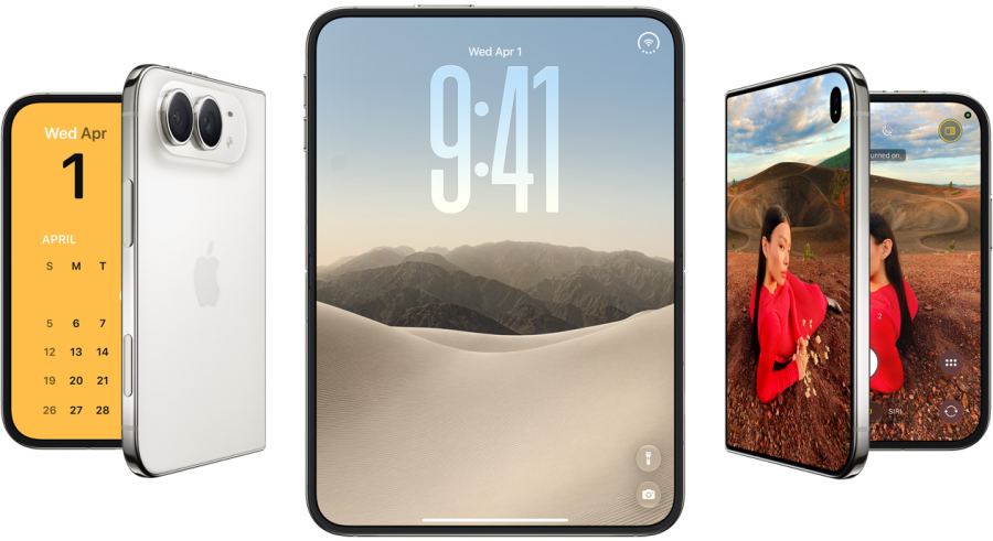 iPhone Duo design hero — $1,999 is the price of a book, not a Pro Max trim