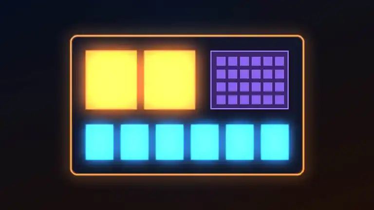 Illustration of a flagship chip with two prime cores, six performance cores and an NPU block