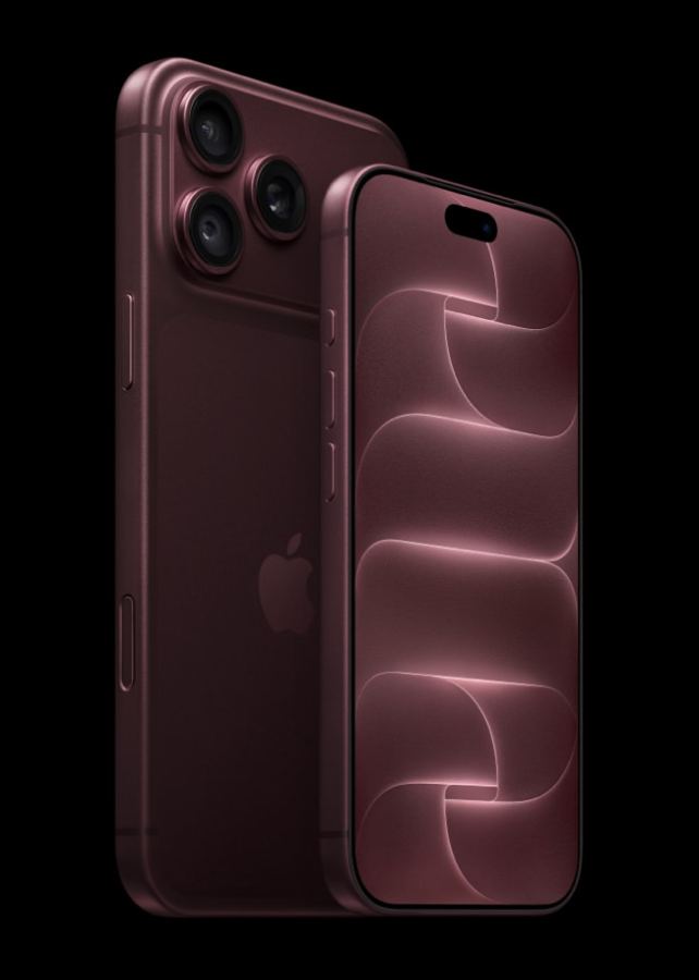 Front and rear of the burgundy iPhone 18 Pro and Pro Max
