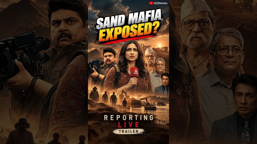 Reporting Live: Parineeti Chopra and Deven Bhojani in the Netflix trailer frame