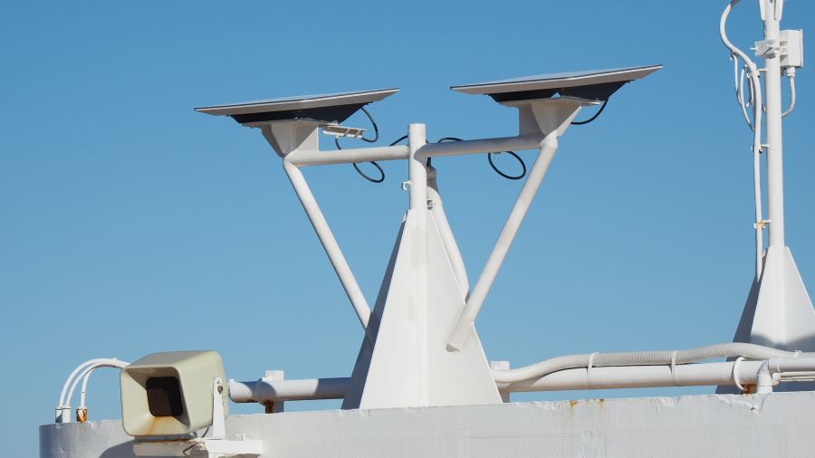 A Starlink user terminal installed on a cruise ship, showing how the service already reaches mobile and maritime environments that traditional terrestrial networks struggle to cover consistently.